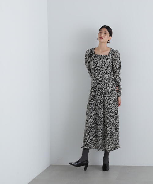 「N.(N. Natural Beauty Basic)」 長袖ワンピース SMALL イエロー レディース_画像6