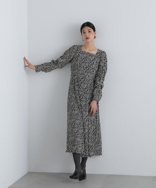 「N.(N. Natural Beauty Basic)」 長袖ワンピース SMALL イエロー レディース_画像7
