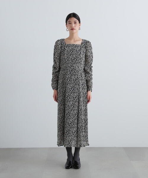 「N.(N. Natural Beauty Basic)」 長袖ワンピース SMALL イエロー レディース_画像9