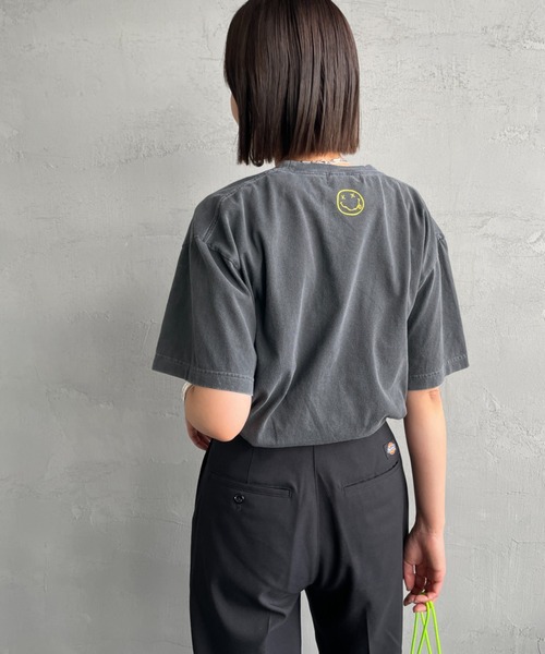 「GOOD ROCK SPEED」 半袖Tシャツ L チャコールグレー レディース_画像5