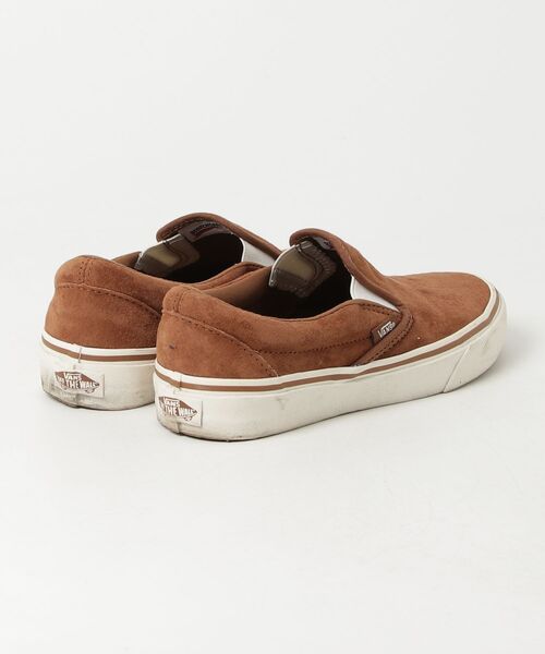 「VANS」 スリッポン 22.5cm ブラウン レディース_画像2