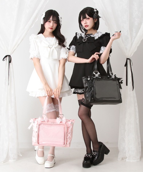 「DearMyLove」 トートバッグ FREE イエロー レディース_画像2