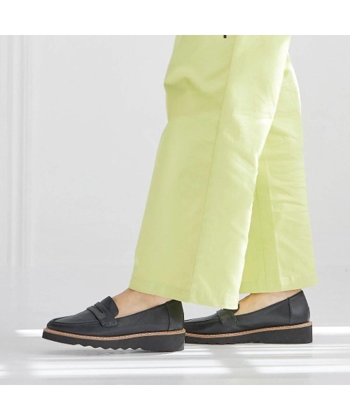 carino（カリーノ） ローファー 「レイン」ポインテッドコイン