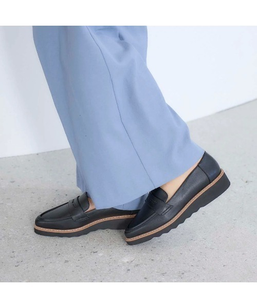 【carino】カリーノ タッセル ファー スウェードレザー ローファー グレー carino】カリーノ タッセル ファー スウェードレザー ローファー グレー