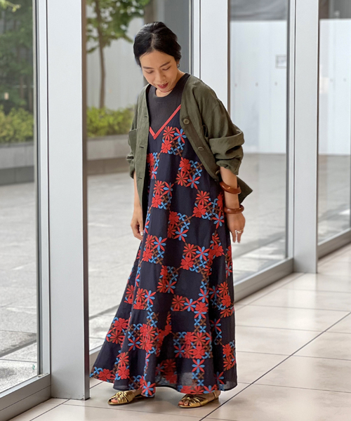 IENA LA BOUCLE シーチングジャケット　美品 IENA LA BOUCLE（イエナラブークル）の「IENA LA BOUCLE 麻