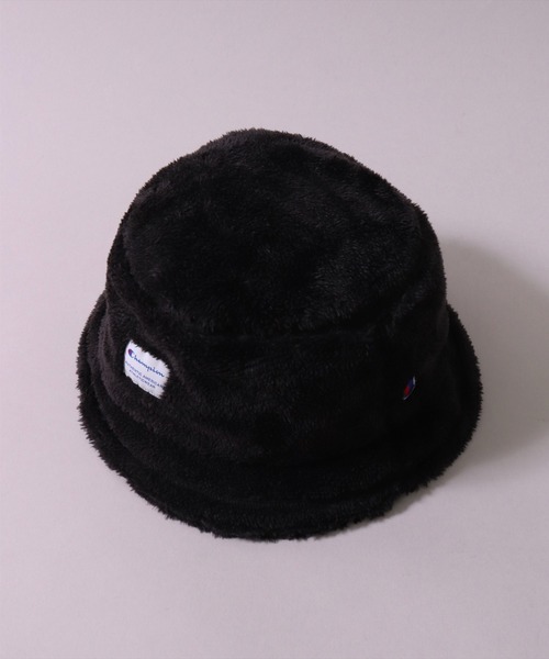 Champion 帽子 ハット (LF)「Champion」チケットネーム ボア