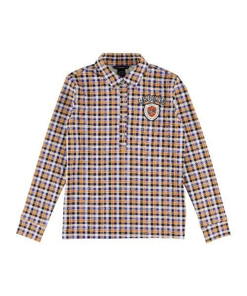 ZOY（ゾーイ） tシャツ WOMENS チェックプリント 長袖シャツ