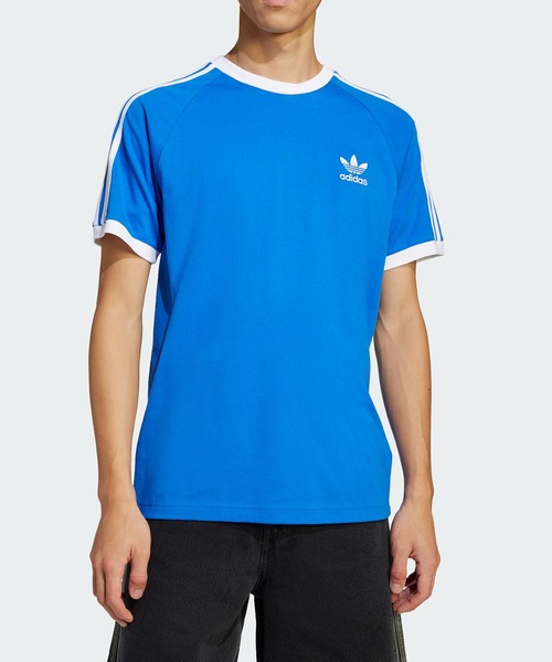 日本代表 ；アディダス カラーストライプ ゲームシャツ 半袖 L adidas（アディダス） adidas tシャツ 半袖 アディカラー クラシックス