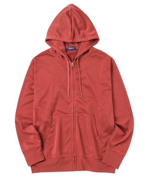 NAVY（ファッション） パーカー NAVY 裏毛ジップアップ