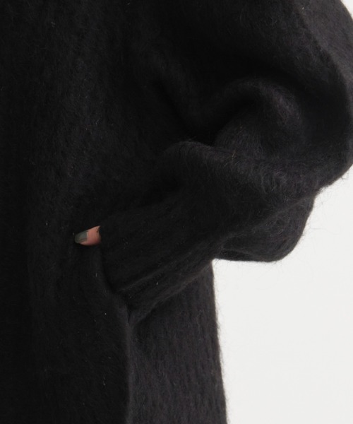 CLANE（クラネ） カーディガン 「CLANE/クラネ」COLOR MOHAIR SHAGGY