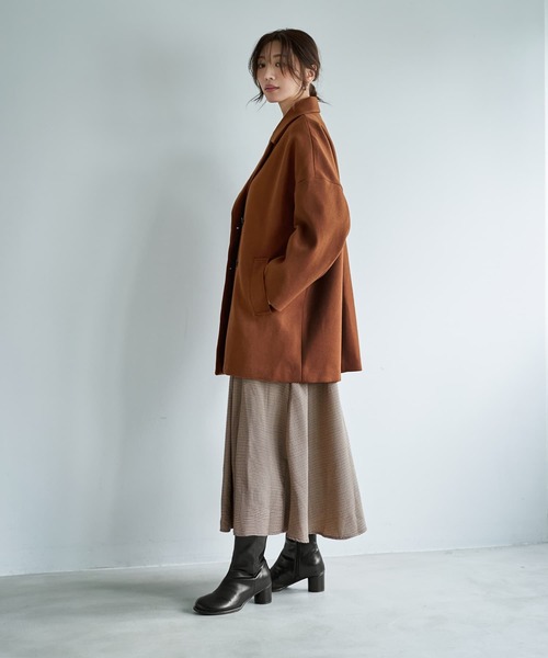 STYLE DELI ピーコート pコート リラックスPコート レディース