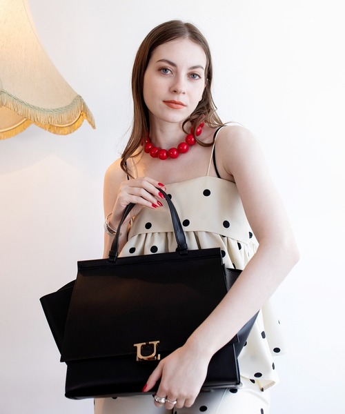 ュウ ハンドバッグ bk ヴィヴィアンウエストウッド Vivienne Westwood ハンドバッグ