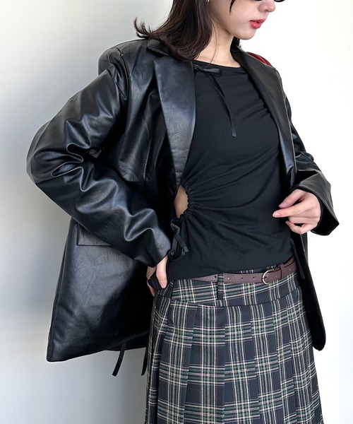 JOURNALSTANDARD レサージュ 24AW オーバーサイズジャケット JOURNAL STANDARD L'ESSAGE｜ジャーナルスタンダード レサージュ