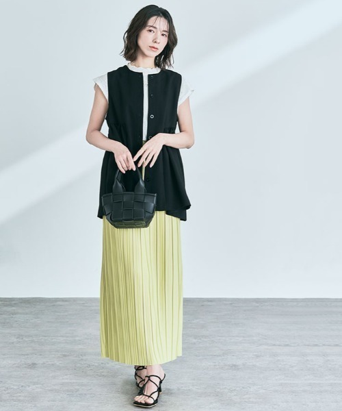 ベスト ジレ 2way フレアジレ レディース : ZOZOTOWN Yahoo!店
