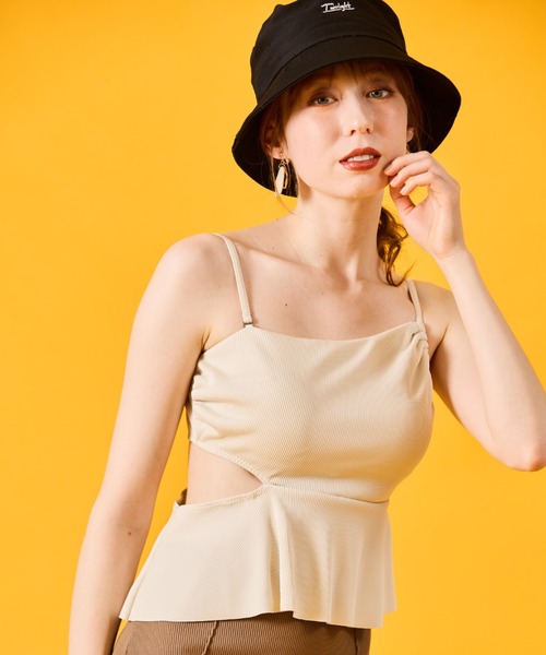 San-ai Resort 三愛水着楽園 水着 one shoulder ペプラム ビキニ