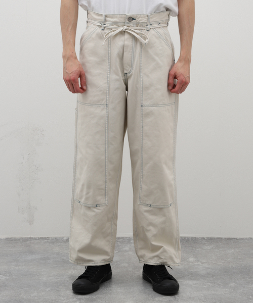 パンツ 「FILL THE BILL/ フィルザビル」DOBBLE KNEE PAINTER PANTS  