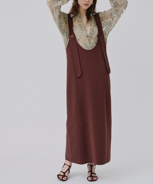 PLEATS PLEASE ISSEY MIYAKE◇ノースリーブワンピース/3/ポリエステル