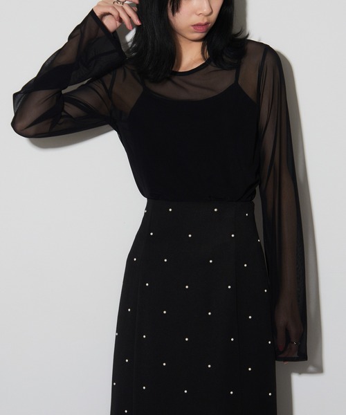 SIMONE WILD 半袖 カットソー T-SHIRT メッシュ シモーネ ワイルド SIMONE WILD SIMONE WILD 半袖 カットソー T