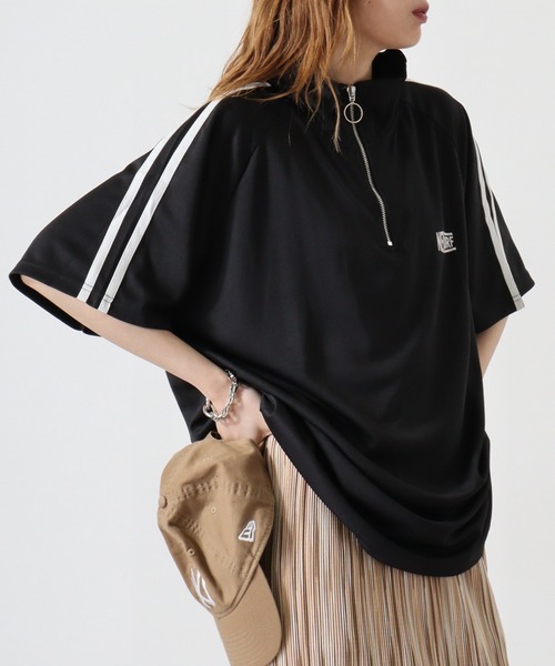 tシャツ ドライメッシュクロップドTシャツ レディース メッシュクロップド長袖Tシャツ | レディースファッション通販