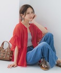 ブラウス シャツ 夏 半袖 「田中里奈様着用」...の詳細画像4