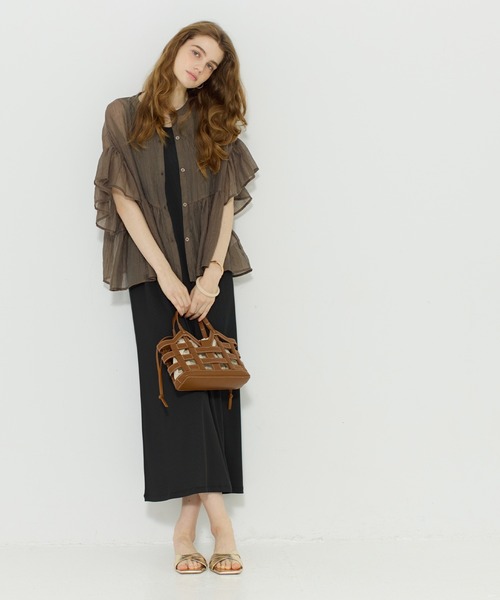 coca（コカ） ブラウス シャツ 「田中里奈様着用」＼26ss 新色追加