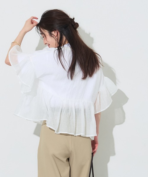 coca（コカ） ブラウス シャツ 「田中里奈様着用」＼26ss 新色追加