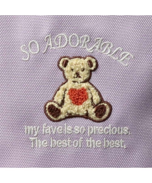 Kids Foret（キッズフォーレ） リュック くま刺繍入り推し活リュック