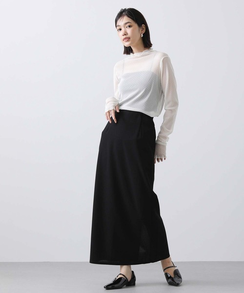tシャツ フロッキードット指ぬき袖カットソー レディース Gready Brilliant tシャツ フロッキードット指ぬき袖カットソー