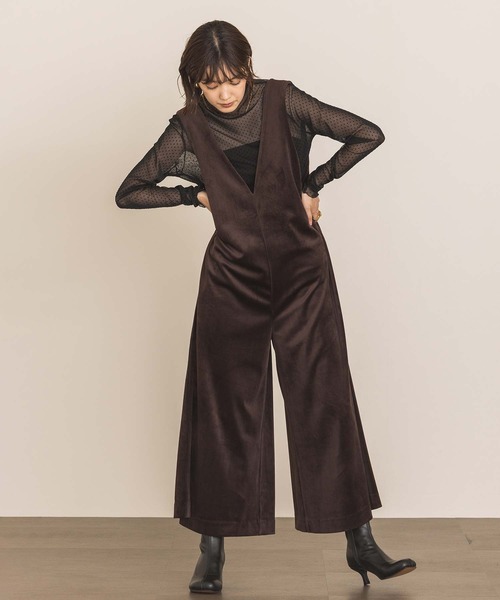 Gready Brilliant tシャツ フロッキードット指ぬき袖カットソー