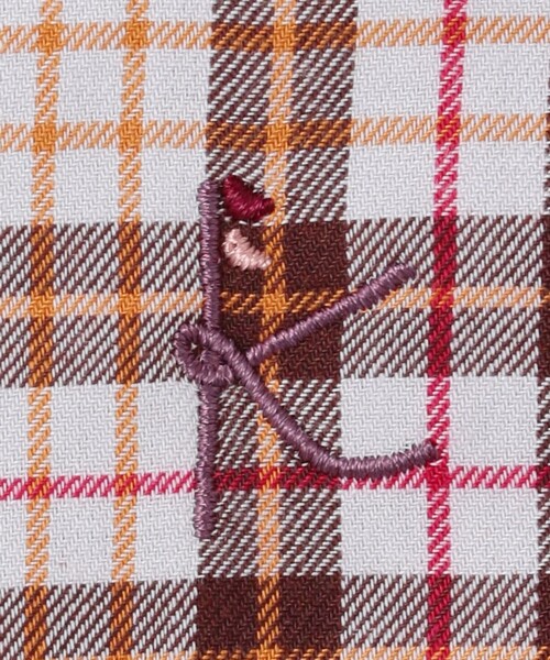 組曲（KUMIKYOKU） ワンピース 「150-160cm」リセチェックシャツ