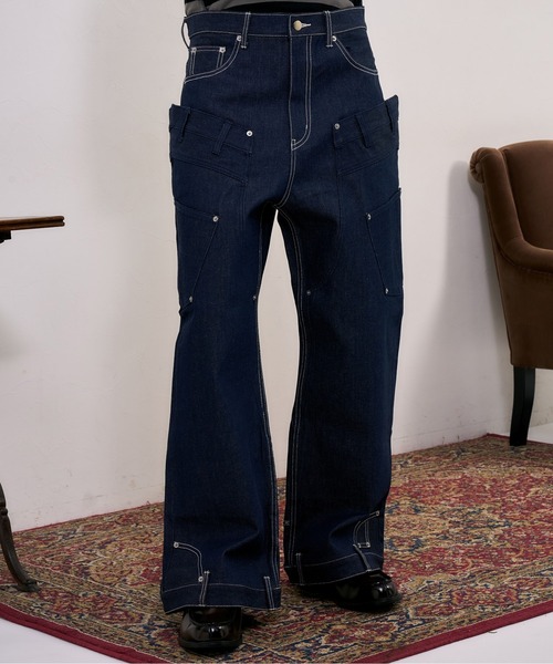 BLAYMORE ワイドパンツ ジーンズ 「BLAYMORE」Dimension Denim Pants