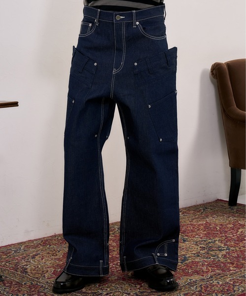 BLAYMORE ジーンズ 「BLAYMORE」Dimension Denim Pants / 再構築デニム