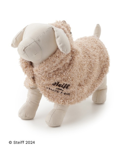 【新品】Steiff GELATO PIQUE 犬ケープ Jimmy ケープM gelato pique 犬 服 「Steiff」「CAT＆DOG」Jimmyケープ