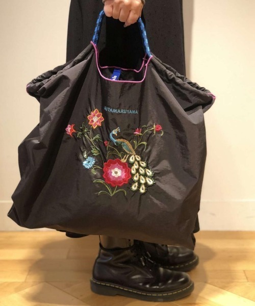 ケイタマルヤマ　トートバッグ　紺色 商品一覧 Print Tote｜KEITAMARUYAMA OFFICIAL ONLINE STORE
