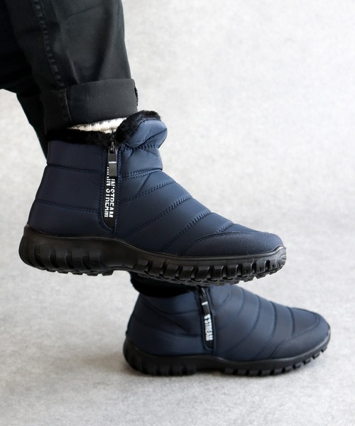 DWD ⭐️ 冬用men's ⭐️ 美品 Dedes（デデス） ブーツ 軽量 防寒 スノーブーツ ダブルジップ メンズ
