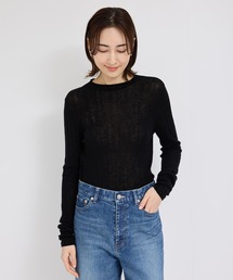 ニット セーター ランダムリブビルドネックニット レディース｜ZOZOTOWN Yahoo!店
