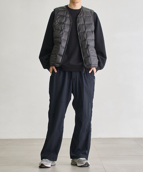 TAION（タイオン） ダウンベスト ベスト 「洗える」PUCS ×TAION