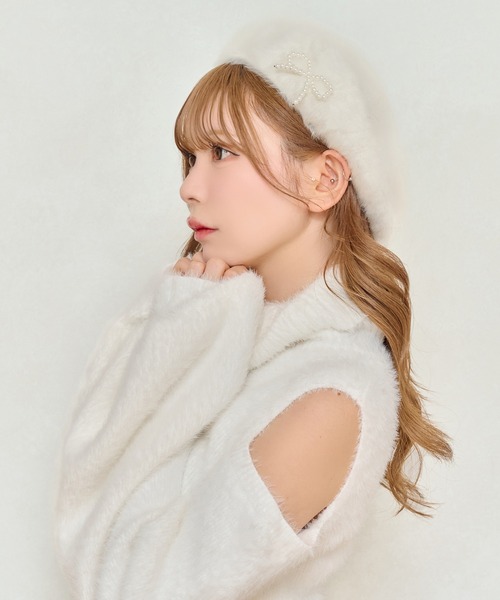 apres jour（アプレジュール） 帽子 ベレー帽 「apres jour×ARIAZ