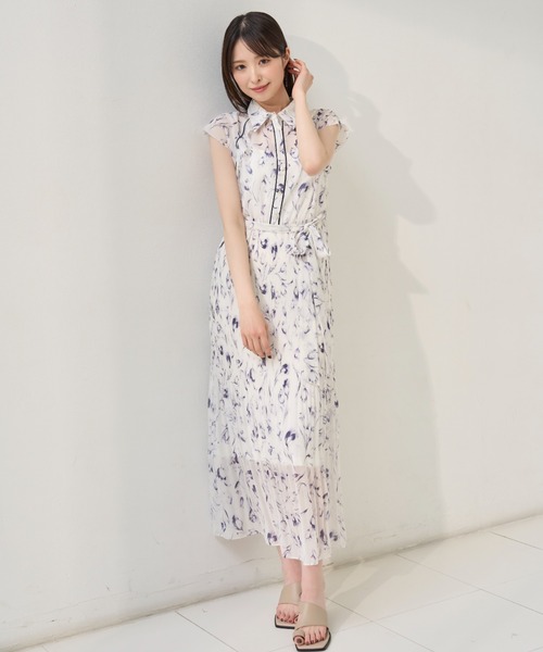 FREDPERRY☆ プリーツ ワンピース d9166_3d.jpg