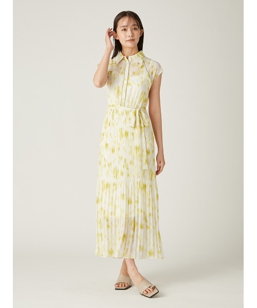 FREDPERRY☆ プリーツ ワンピース d9166_3d.jpg