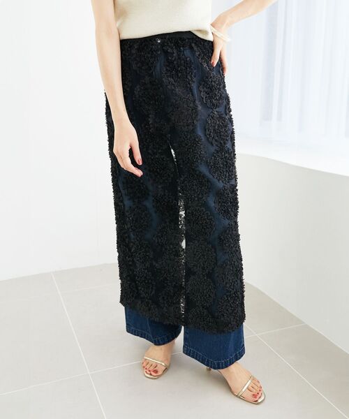 le.coeur blanc（ルクールブラン） スカート TORRAZZO DONNAエンブロイ