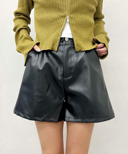 「SpRay」 ショートパンツ FREE ブラウン レディース_画像2