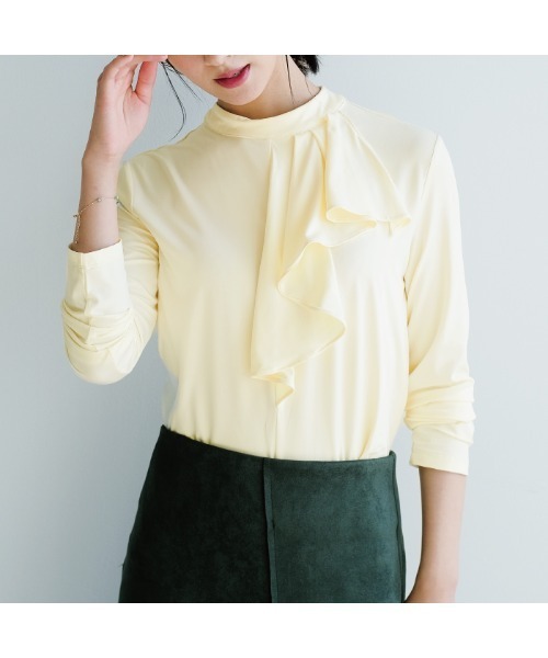 tシャツ フロントフリルカットソー レディース : ZOZOTOWN Yahoo!店