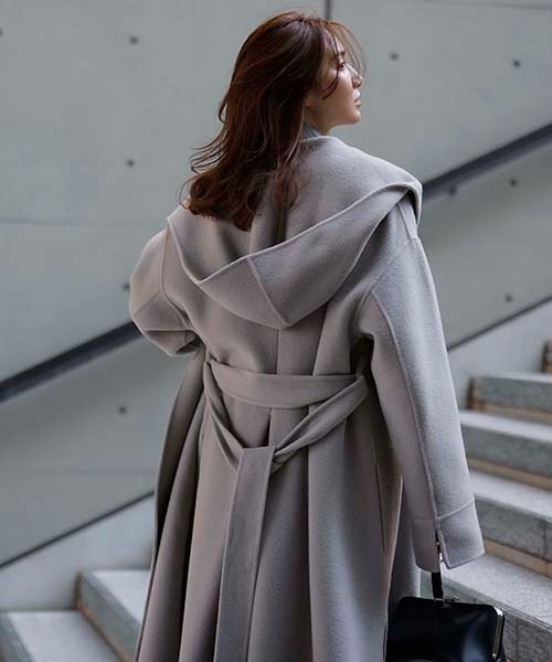 FRAY I.D（フレイ・アイディー） コート 1 グレー レディース