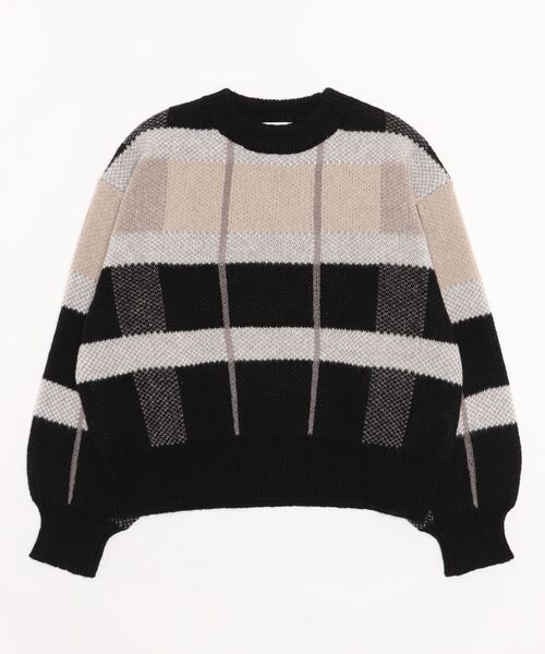 「VANNIE U」 長袖ニット FREE ブラック レディース_画像2