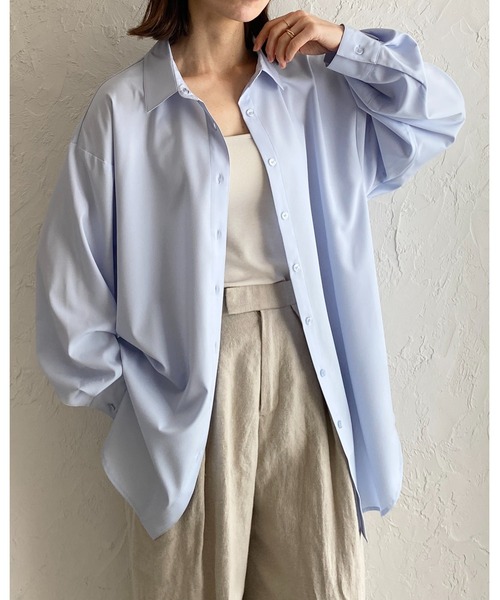発掘 - 新登場ブランド She's Closet ブラウス シャツ 「紫外線UVカット/吸水速乾」長袖 トップス