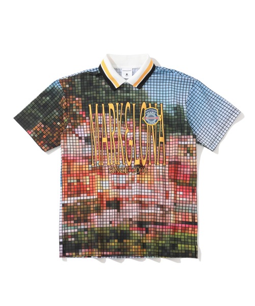 MARK&LONA ポロシャツ Pixel Como Performance Polo | MEN