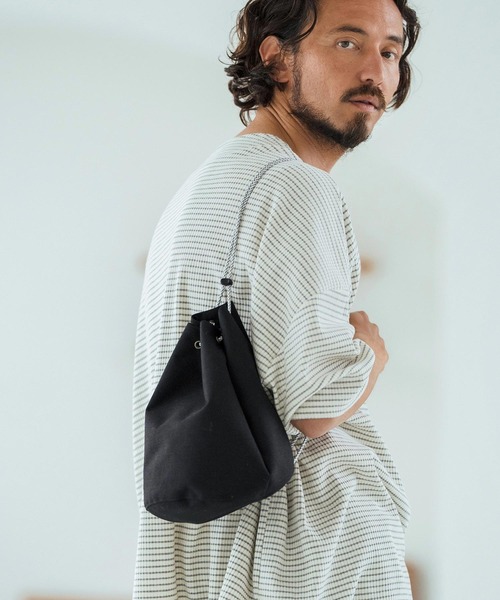 週末限定価格 未使用 S.MANO drawstring BK 巾着 楽天市場】S.MANO エス マーノ DRAWSTRING BAG ドローストリング