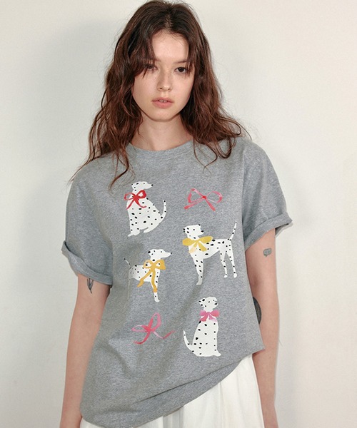 tシャツ ドッグデザインプリントT FC25S183「Fano Studios」「2025SS」 レディース メンズ
