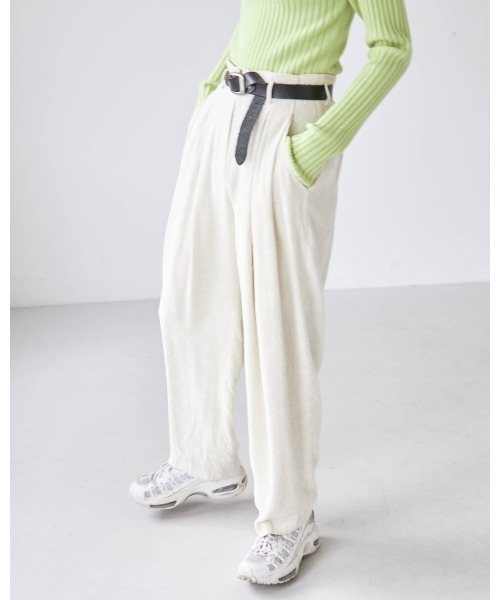 「TODAYFUL」 コーデュロイパンツ 36inch ベージュ レディース_画像3